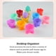 thumbnail image 4 of sweethay Estante de almacenamiento de 10 Uds., esponja de esponja de silicona, huevo de belleza, soporte de exhibición colorido duradero, Bolsas de maquillaje Color de piel, 4 of 6