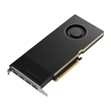 PNY NVIDIA RTX A4000 Graphics Card - 16 GB GDDR6 - 256 Bit bus width - PCI Express 4.0 x16 - DisplayPort - Bulk Version (accessories included with full warranty)