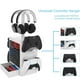 thumbnail image 4 of Soporte multifuncional para discos de videojuegos para PS5, estante para discos de videojuegos y soporte para mandos/auriculares compatible con Xbox Series X/Switch/PS4, 4 of 7
