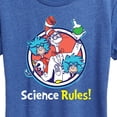 thumbnail image 3 of The Cat in the Hat - Science Rules - Women's Short Sleeve Graphic T-Shirt, 3 of 5