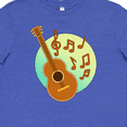 thumbnail image 4 of Inktastic Cute Guitar with Musical Notes Youth T-Shirt, 4 of 5