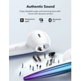 thumbnail image 2 of Wireless Earbuds TaoTronics SoundLiberty 80, Bluetooth 5.0 Earbuds with AI Noise Canceling Mic, Touch Control, in-Ear Detection, 2 of 7