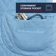 thumbnail image 5 of KITCHENAID Fitted Tilt-Head Solid Stand Mixer Cover with Storage Pocket, Quilted 100% Cotton, Blue Velvet, 14.4"x18"x10", 5 of 10