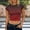 Red, variant on jjayotai Womens Summer Crop Tops Short Sleeve T Shirts Crew Neck Basic Tees Slim Fitted Gym Workout Tee Casual Gradient Going out Shirts