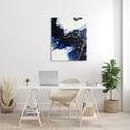 thumbnail image 2 of Stupell Industries Blue Waters Moving Through White Abstraction Modern Design Abstract Painting Gallery Wrapped Canvas Print Wall Art, 30 x 40, 2 of 6