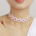 thumbnail image 3 of Daisy Choker Décoratif Mode Dentelle Collier Choker Collier pour Dames, 3 of 10