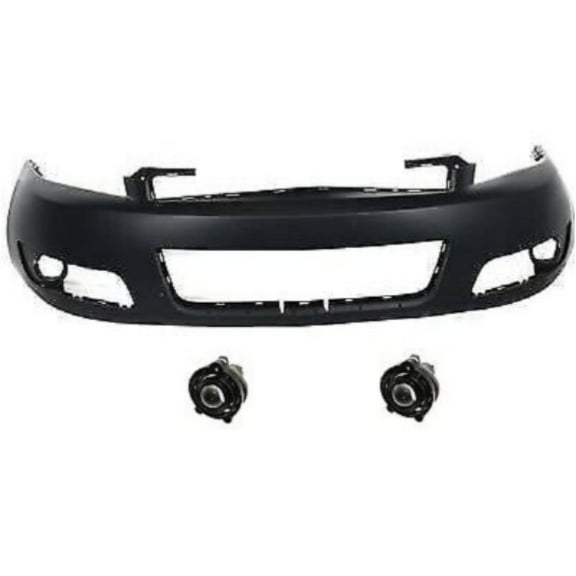 Geelife Bumper Covers Fascias Set of 3 Front For 06-13 Impala 14-16 Impala Limited