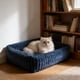 thumbnail image 5 of Cama de invierno para perros pequeños, medianos y grandes, suave, para uso en interiores, acogedora y con calefacción, para climas fríos., 5 of 6
