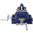thumbnail image 4 of Cross Slide Vise, 3-Inch Drill Press Vise, 2-Way X-Y Adjustable, Heavy-Duty Benchtop Clamp for Metal Milling and Woodworking, 4 of 8