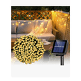 thumbnail image 1 of Serie Navideña Solar Luces Decoraciones Exterior 12M color amarillo, 1 of 4