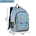 thumbnail image 2 of ALAZA Starfish on Wave Laptop Backpack Purse Travel Bag Casual School Bookbag Rucksack for Women Men, 2 of 6