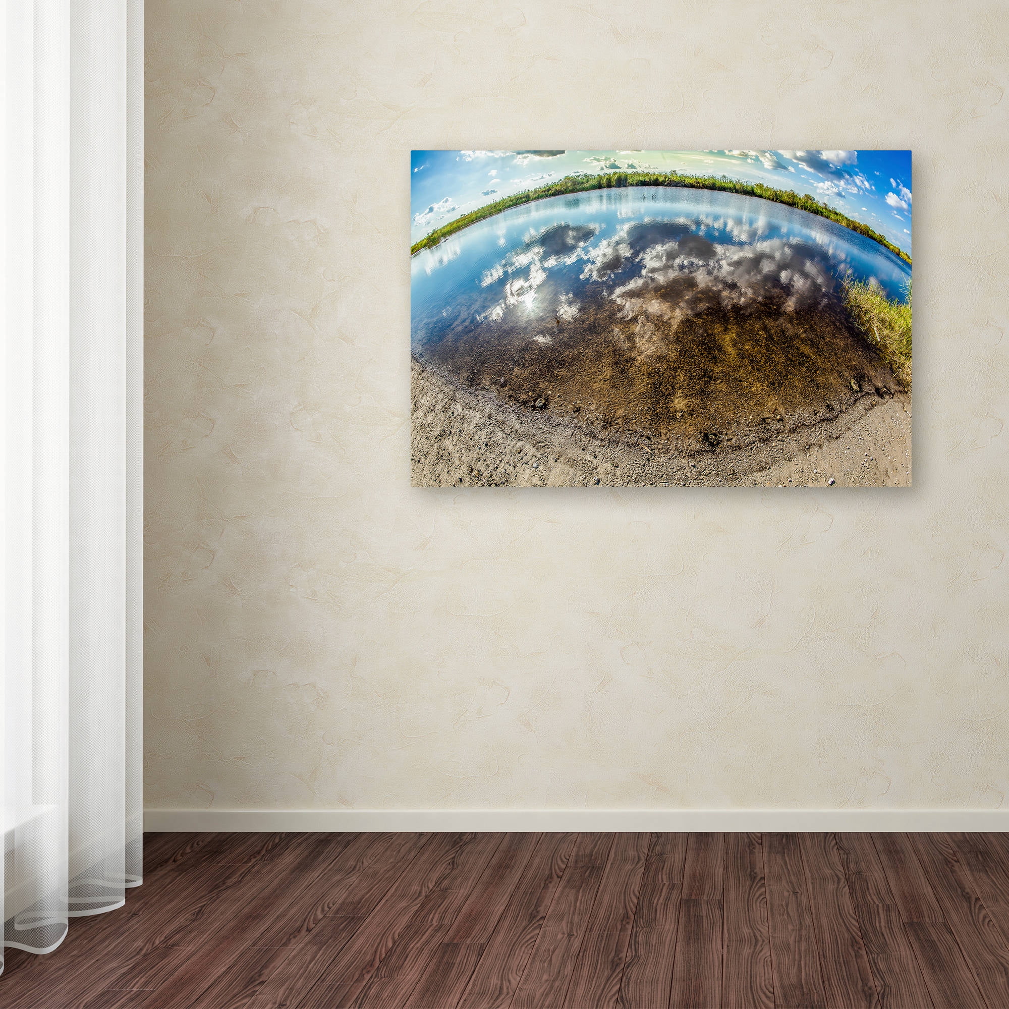 Trademark Fine Art "Earth Eyeball" Canvas Art by Yale Gurney