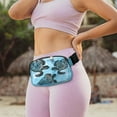 thumbnail image 6 of WIRESTER Waist Pack for Women Men, Belt Crossbody Bag, Canvas Sports Waist Bag Casual Fashion - Ocean Sea Turtles, 6 of 7