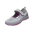 thumbnail image 5 of Women Elderly Mesh Sneakers Everyday Shoes Lightweight Flats Casual Sports Shoes 38 Gray, 5 of 8