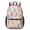 Princess and Heart Pink Pattern, variant on Princess and Knight White Pattern 17" Waterproof Oxford School Backpacks for Teens, S-Shape Padded Straps, for School, Travel, Hiking, Camping