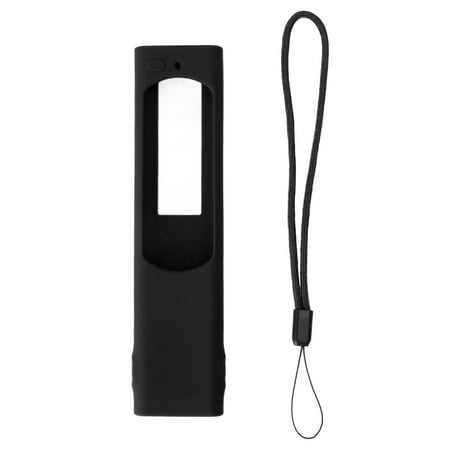 

Remote Control Protective Case Silicone Cover Television Accessories with Hand Strap for TM 2180E Black
