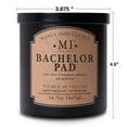 thumbnail image 6 of Manly Indulgence Classic+ Bachelor Pad Scented Jar Candle, 2 Wick, 16.5 oz, 60h Burn, Fresh, 6 of 8