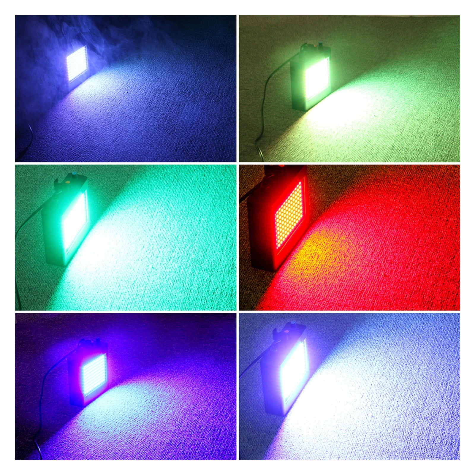 180 LED Strobe Flash Light Sound Control Activated Speed Adjustable Stage Disco DJ Home Party Ktv Wedding Lighting Effect