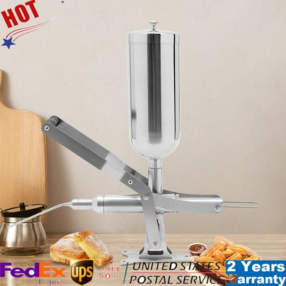 5 L Commercial Hand-Operated Donut Churros Filler Jelly Cream Filling Machine