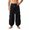 Black, variant on ZHOGXU Mens Long Joggers Relaxed Elastic Waist Drawstring Breathable Lightweight With Pocket Outdoor Travel Sport Wear