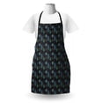 thumbnail image 3 of Tree Apron, Acorn Autumn Scandinavian Minimalistic Pattern, Unisex Kitchen Bib with Adjustable Neck for Cooking Gardening, Adult Size, Dark Indigo Multicolor, by Ambesonne, 3 of 4