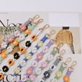thumbnail image 4 of Cordón de algodón tejido para teléfono móvil, cordón para bolso, cordón tejido con flores para llavero, 4 of 4
