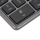 thumbnail image 5 of 2 in 1 Wireless Number Pad Touchpad 22 Keys Wireless BT4.2 2.4G Type C Charging 500mAh Battery Numeric KeypadIron Gray, 5 of 5