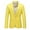 #421-Yellow, variant on Men's Suit Blazer Set, Solid Color Notched Lapel Long Sleeve with Pocket, Single Button Formal Business Attire for Wedding and Office