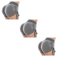 thumbnail image 4 of Minnieouse Pantalones cortos deportivos de verano de nido de abeja de cintura alta de melocotón para levantar la cadera mallas cortas Sexy Type1 NO1, 4 of 6