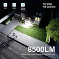 thumbnail image 3 of Luces LED de seguridad Abovizo 85W con sensor de movimiento para exteriores, 3 of 9