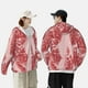 thumbnail image 4 of Balery Red Meat Sudadera ligera de manga larga con capucha y protección solar UPF 50+ para hombre y mujer, ideal para pesca y running-Small, 4 of 7
