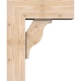 thumbnail image 3 of Ekena Millwork 7 1/2"W x 20"D x 24"H Funston Block Smooth Bracket w/ Offset Brace, Douglas Fir, 3 of 25