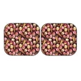 thumbnail image 7 of Goofa Ice Cream Cake Pattern 2 Piece Car Windshield Sun Shade Foldable | Front Windshield Shade for Sun, Heat and UV Rays | Sunshade for Car Front Window-, 7 of 7