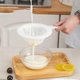 thumbnail image 5 of Pack of Reusable Fine Sieve with Handle for Tea Soy Milk Coffee Filter (400 mesh), 5 of 5