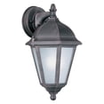 thumbnail image 2 of Maxim Lighting Westlake - 15" 7W 1 LED Outdoor Wall Lantern, Black Finish with Frosted Glass, 2 of 2