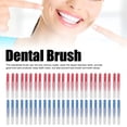 thumbnail image 5 of ACDANC Pack of 50 Pieces Interdental Brushes for Braces,Cleanser Interdental Brush for Cleaning,Toothpick Dental Tooth Flossing Head Oral Dental Hygiene Flosser Teeth Gum Braces Tooth Cleaning Tool, 5 of 9