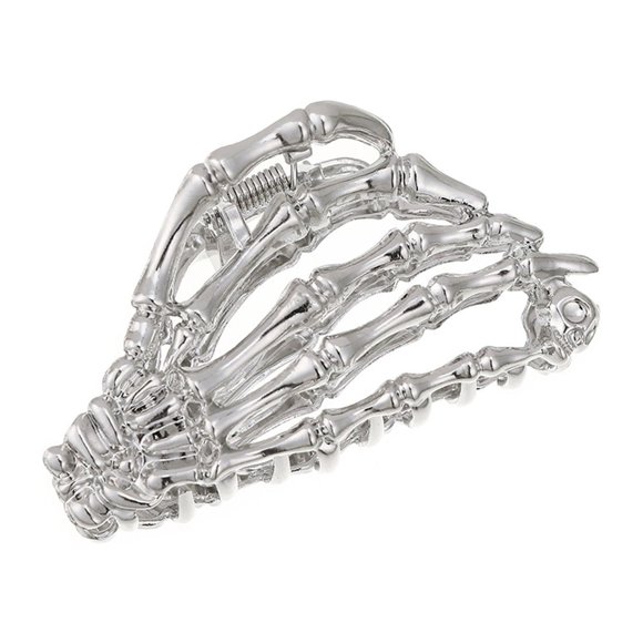 Clearance! Gspmoly Hair Clips for Women, Halloween Skeleton Devil'S Claw Metal Hair Clip, Women'S Back of The Head Hairpin Clip Clip Dark Tie Hair Accessories Cute Hair Clips