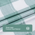 thumbnail image 5 of Table Cloth 140*220cm, Rectangular Tablecloth for Home Decor, Blue&gray Water and oil repellent Farmhouse Tablecloth or Modern Outdoor Table Cover for Kitchen Decor, 5 of 5