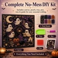thumbnail image 6 of Zydvens Halloween Pearl Art DIY Kit - 3D Diamond Painting Gems Bead Crafts with Tools Set Spooky Cute Fall Home Wall Decor Beginner Adults Seasonal Gifts Accessories, 6 of 8