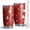 Red Christmas Snowman, variant on 20oz Tumblers Red Christmas Tree and Deer Pattern Stainless Steel Vacuum Insulated Double Wall Travel Tumbler Cups Mug with Lid and Straw,Cleaning Brush for Cold & Hot Drinks