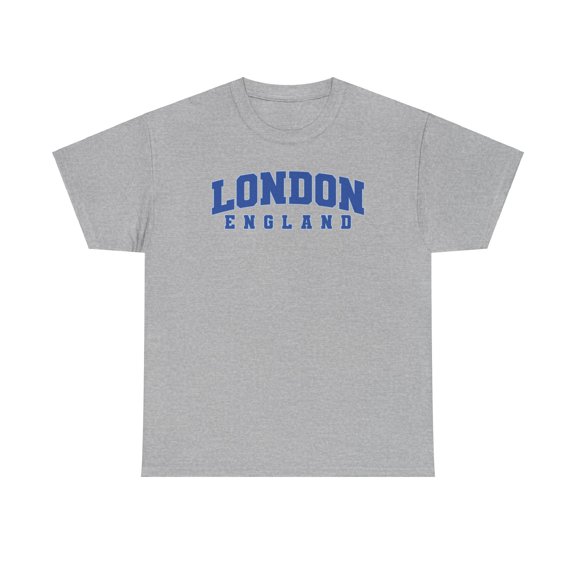London England Trip Vacation Holiday Shirt Gifts Tshirt Crew Neck Short