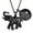 Black, variant on Elephant Urn Necklace for Ashes Animal Cremation Jewelry for Women Men Stainless Steel Memorial Necklaces Ash Holder for Human / Pet