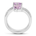thumbnail image 3 of Natural Amethyst Bypass Engagement Ring, 3 of 7