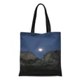 thumbnail image 1 of JSDART Sac Fourre-Tout en Toile Astronomie Lune sur Roche de Seneca Espace Ouest Sac Réutilisable Épaule Courses, 1 of 1