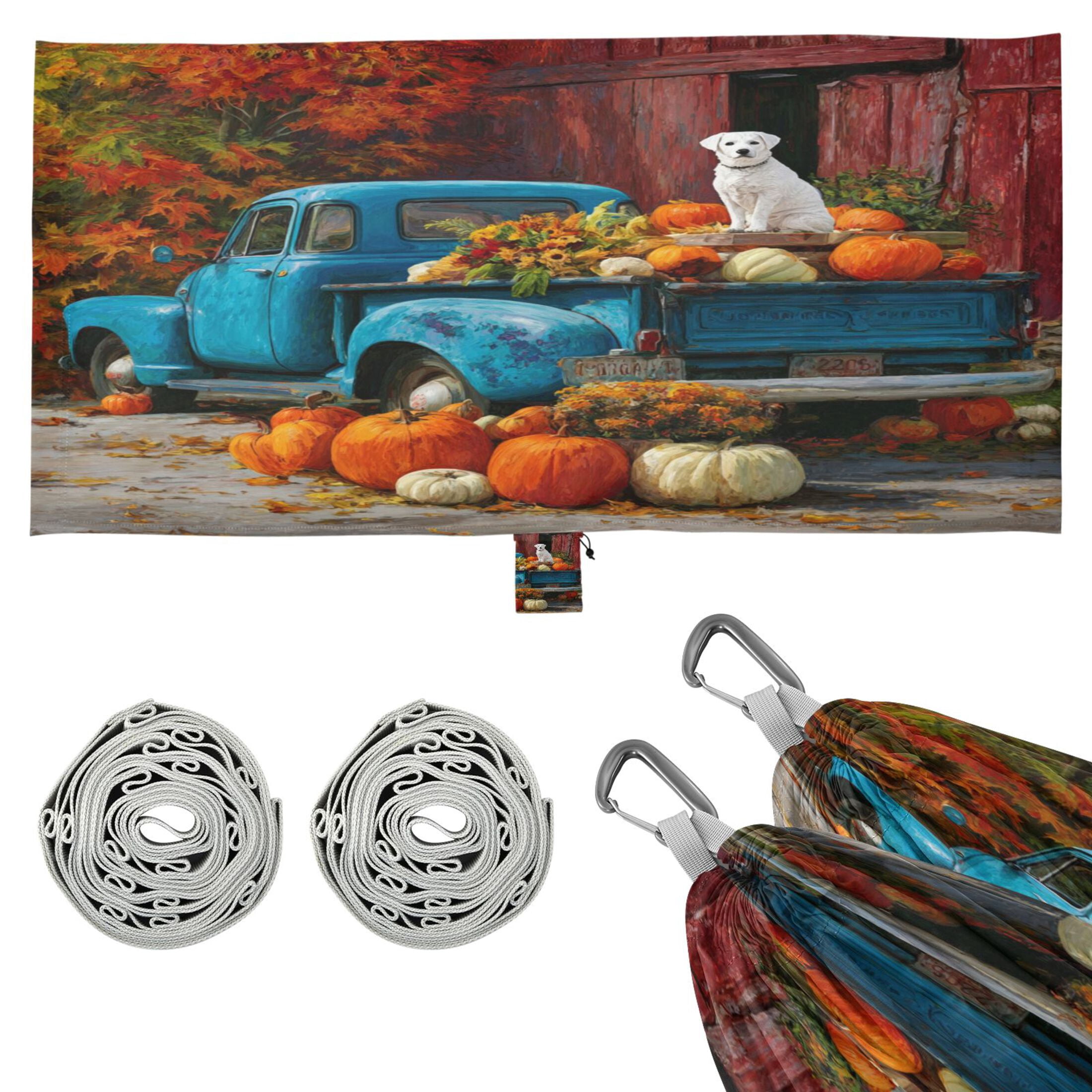 Hammock Camping Hammock Nylon Portable Hammock Travel Camping Hammock Classic Pumpkin Blue Truck