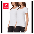 thumbnail image 2 of 32 DEGREES Women 2 Pack Cool Scoop Neck Wicking Tee Shirt, 2 of 2