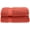 Orange, variant on Zero Twist 575 GSM 100% Combed Cotton Chevron Border 2-Piece Bath Towel Set Coral
