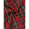 thumbnail image 6 of DARING DIVA Women's Plaid Notched Lapel Blazer Jacket XL Red Green, 6 of 7