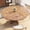 Walnut Wood, variant on Garvee Farmhouse Modern Dining Table – 47 Inch Round Wood Table for 4-6, Storage Shelf, Adjustable Feet, Mark-Resistant MDF, Easy Assembly, Kitchen, Dining Room and Home Office – Walnut Wood