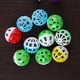thumbnail image 1 of Juguetes De Pelota Con Cascabel Para Gatos 10 Piezas De Plástico Ahueca Hacia Fuera Los Juguetes Redondos De La Bola Colorida Del Gato Del Animal Doméstico Con La Campana Pequeña, 1 of 8
